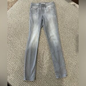 ATHLETA SCULPTEK GRAY SKINNY JEANS, size 4